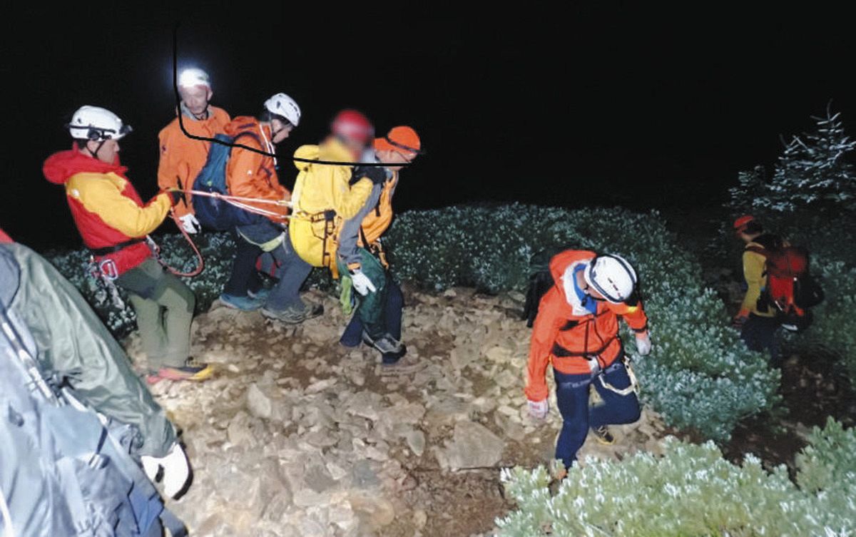 長野県内の夏山遭難、過去10年で最多 警察「けがや体調不良になる前兆