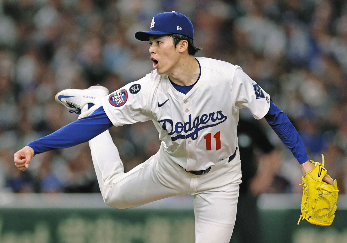 ドジャースOBの黒田博樹さんが佐々木朗希の初回の投球に感心「メジャー