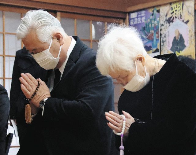 日野町事件、阪原弘さん13回忌 遺族らが再審無罪願う：中日新聞Web