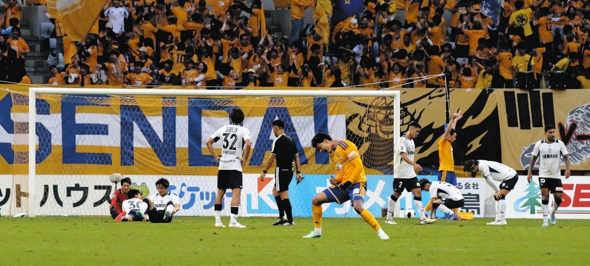 ジュビロ磐田、J2首位の仙台にアウェーで「完敗」 相手守備の圧力