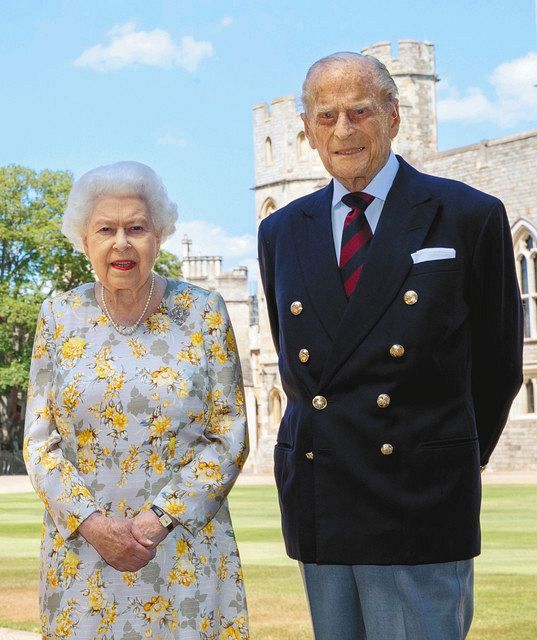 英フィリップ殿下死去 エリザベス女王支える：中日新聞Web