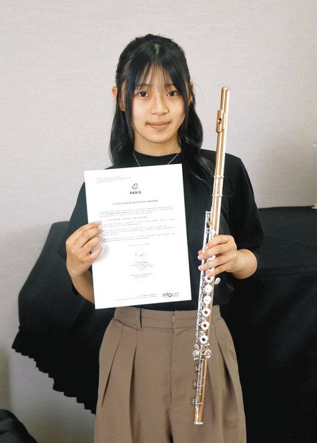 パリ国立高等音楽院への入学目指しパリ地方音楽院へ 彦根南中3