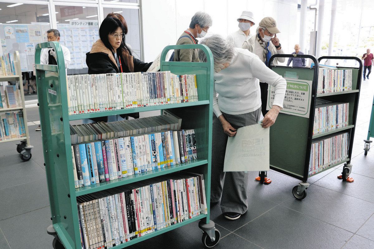 書を読もう 本屋さんへ行こう＞蔵書販売、福祉本に循環 （13）岡崎