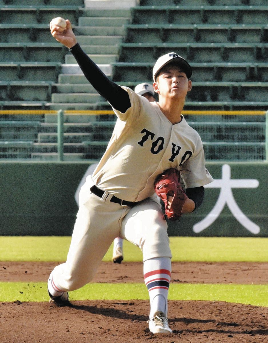東洋大姫路、4強決め3年ぶりのセンバツ“当確” プロ注目の最速147