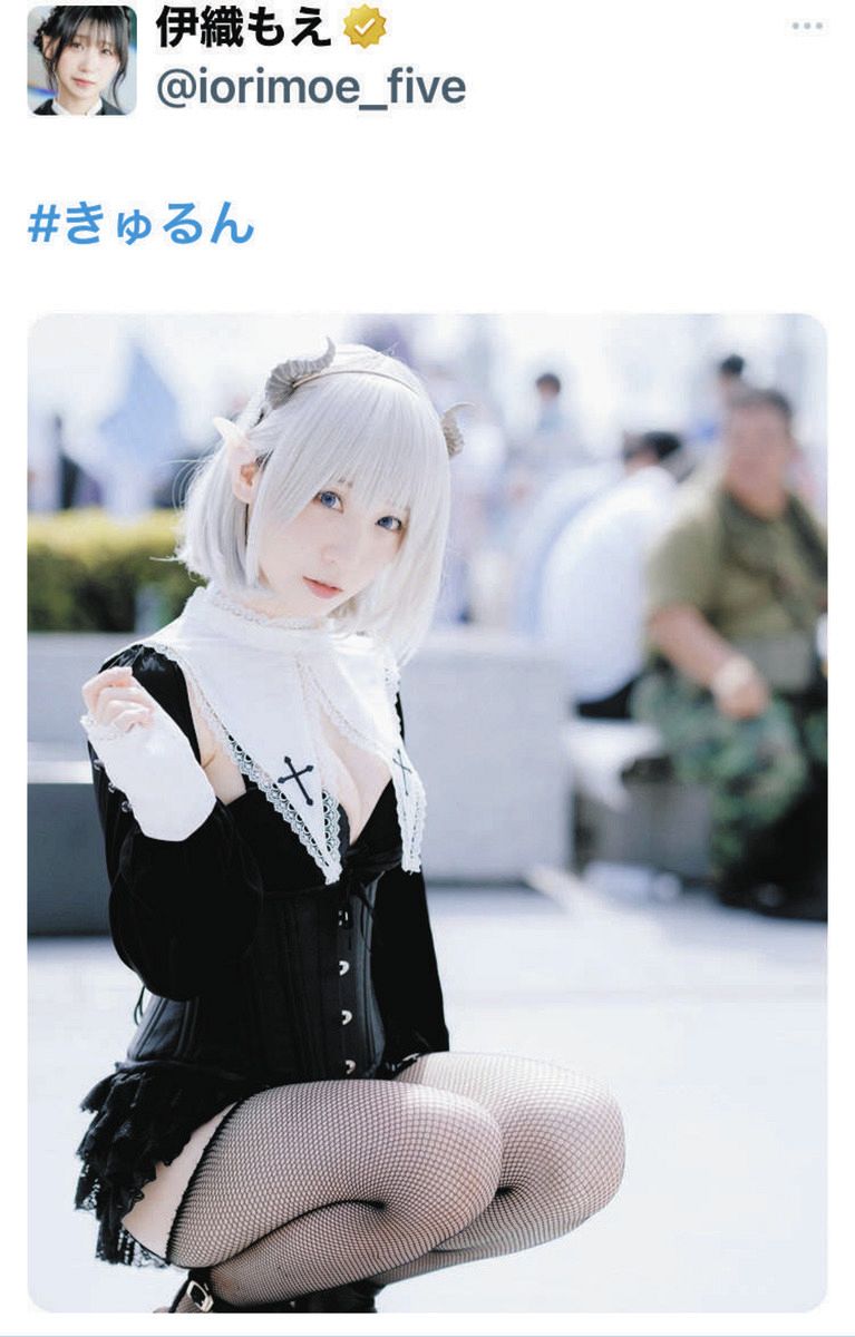 ◇伊織もえ、銀髪シスター姿のコスプレを投稿【写真】：中日スポーツ