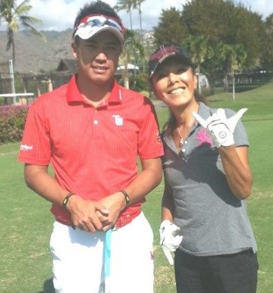 写真 松山英樹とツーショット 中日スポーツ 東京中日スポーツ