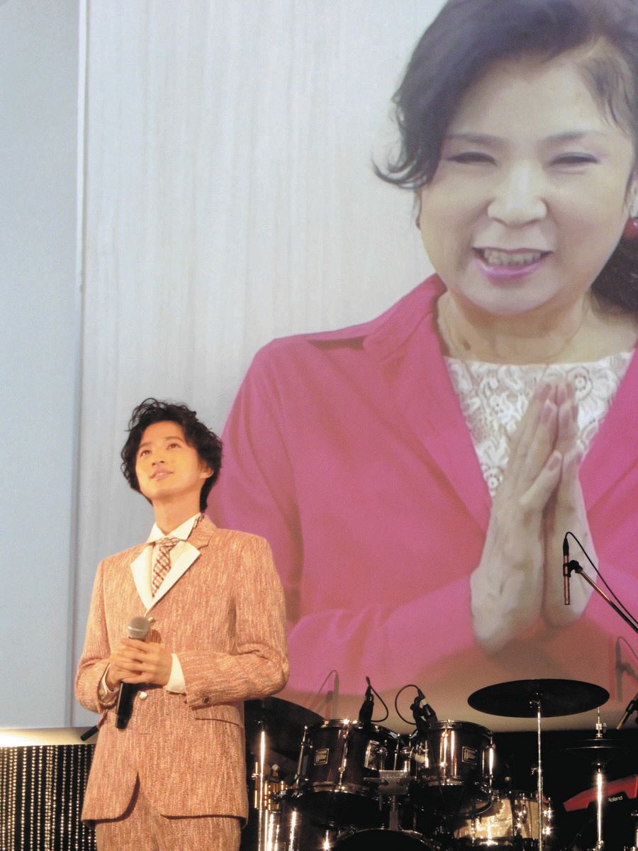 青山新、デビュー5周年コンサート 「初心を忘れず」敬愛する八代亜紀