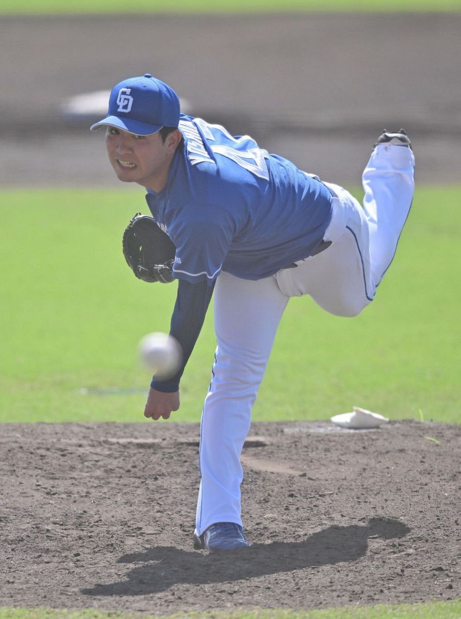 中日・吉田聖弥、フェニックスL・阪神戦に先発し、5回4失点、被安打6