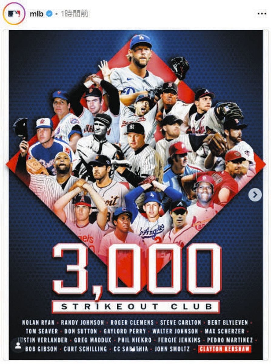 激レア カーショー 3000奪三振 ボブルヘッド プラチナ 年間シート保持