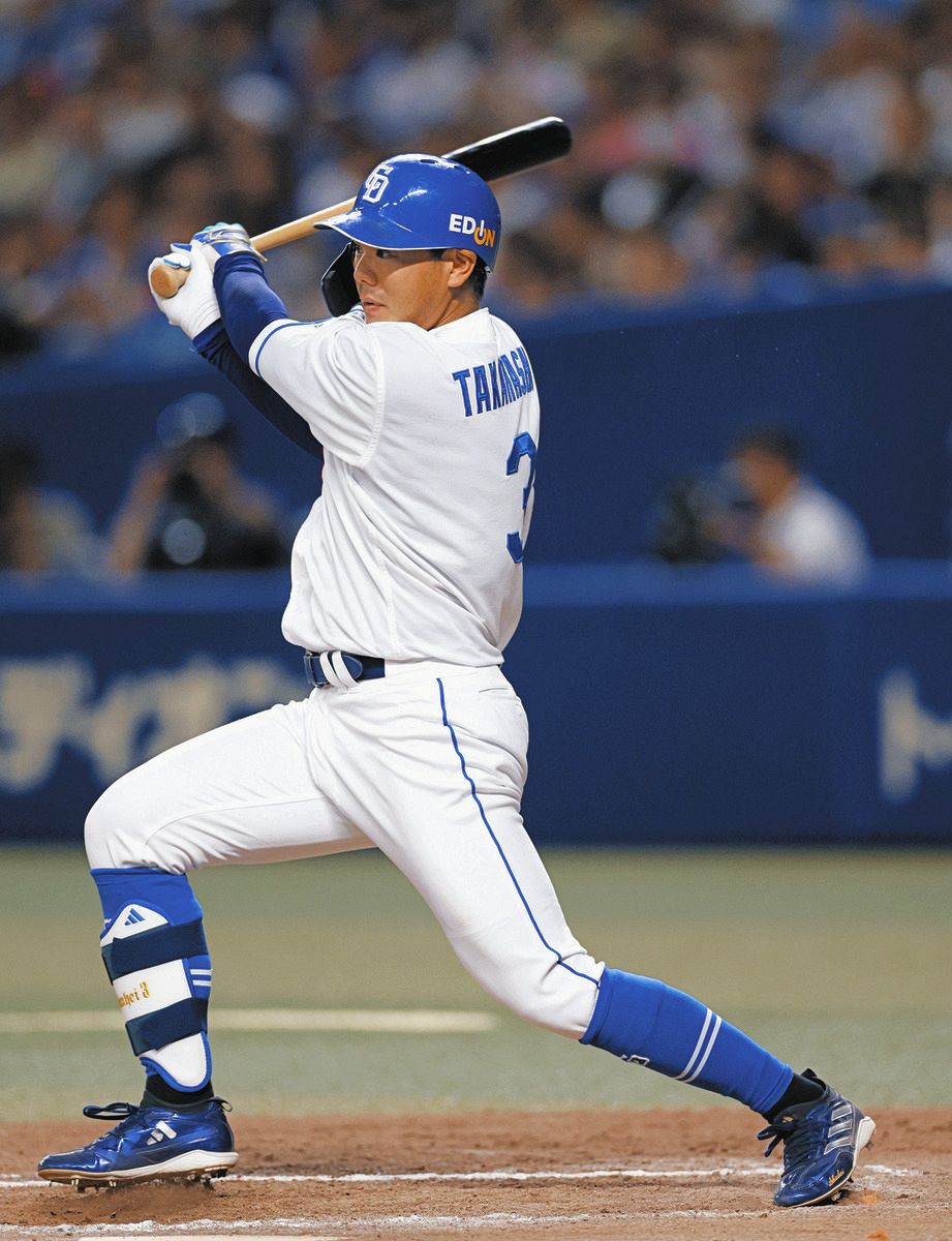 中日】高橋周平、勝負を決める適時打で大野先輩へ満面笑みのガッツ