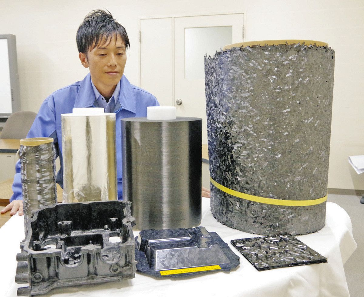 熱で軟化 複合材シート 炭素繊維 フクビが自社で製造可能に：日刊県民