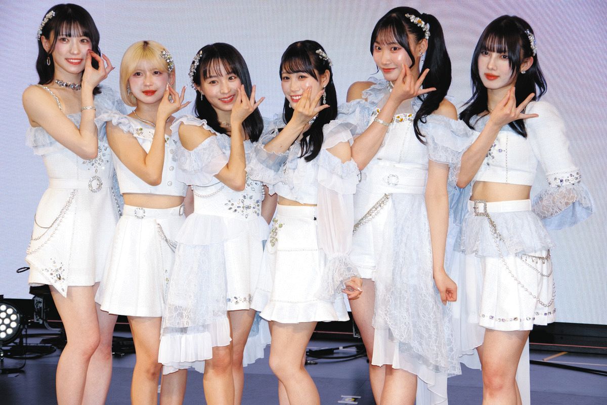 6人組アイドル『LarmeR』、ツアーファイナル公演 坂口渚沙「結成