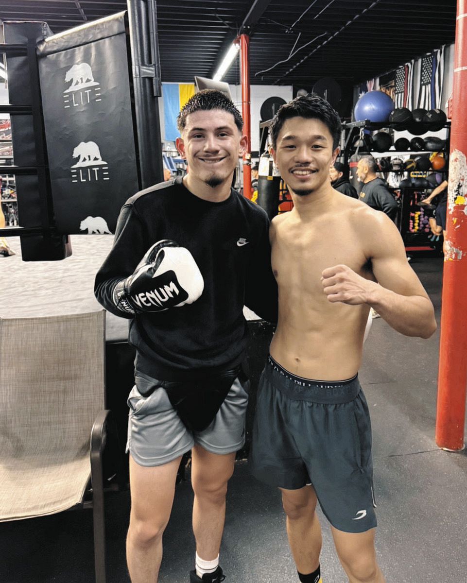 WBCバンタム級王者・中谷潤人、LA合宿でライト級の元トップアマと実戦