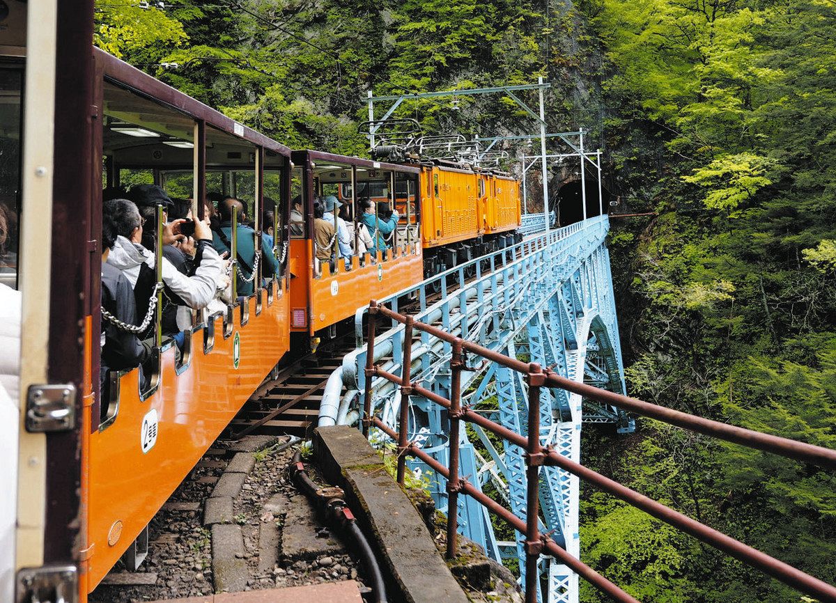 トロッコ 列車 富山