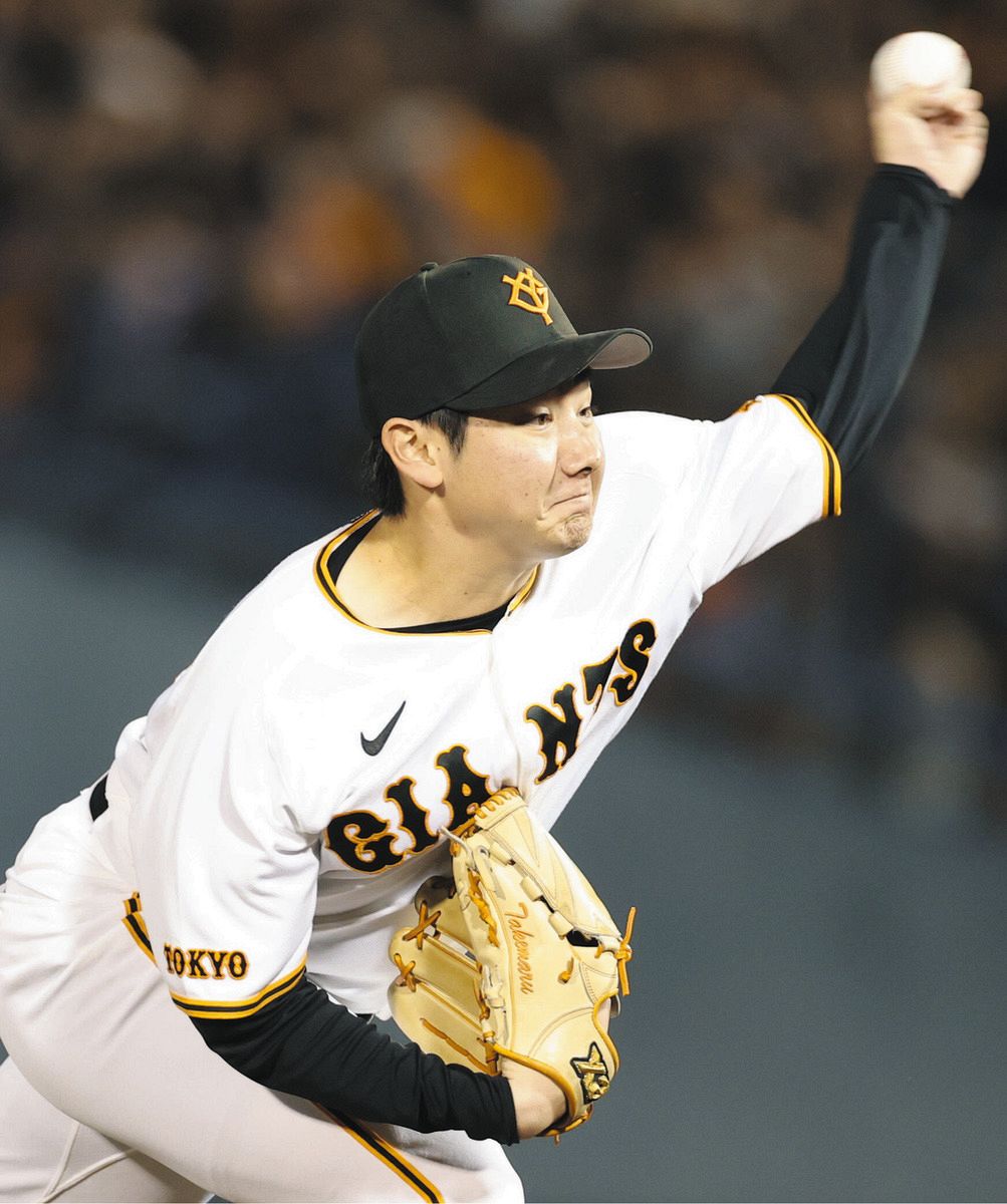 巨人・竹丸和幸、5イニング1失点10奪三振で3勝目「先制してくれたので