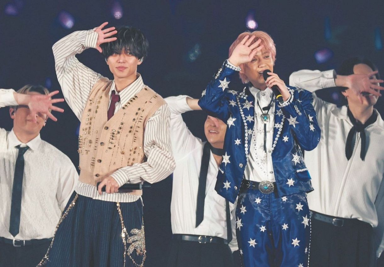 キンプリが東京ドーム公演開催 ”れんかい”ペアで1000日超え、”りく