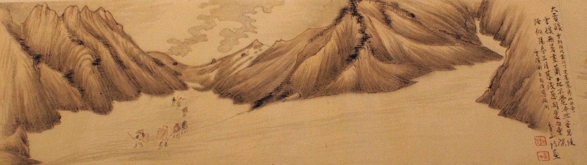 豊科の自然愛した筆遣い 安曇野出身の画家・井口香山の軸装など、遺族