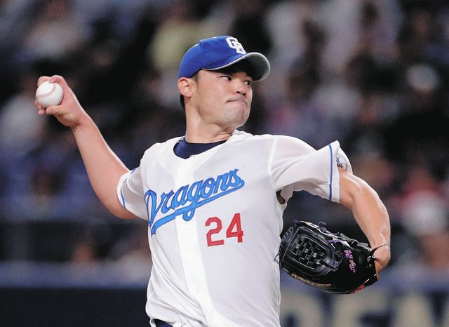 福谷浩司、5年ぶり救援で再スタート「すごく緊張しました」【中日