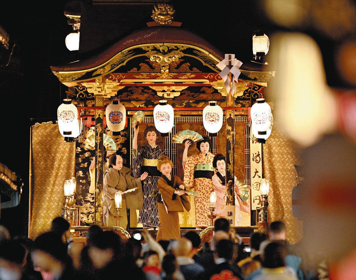 子ども歌舞伎お披露目に喝采「よう練習したんだろう」 長浜曳山祭：中日新聞Web