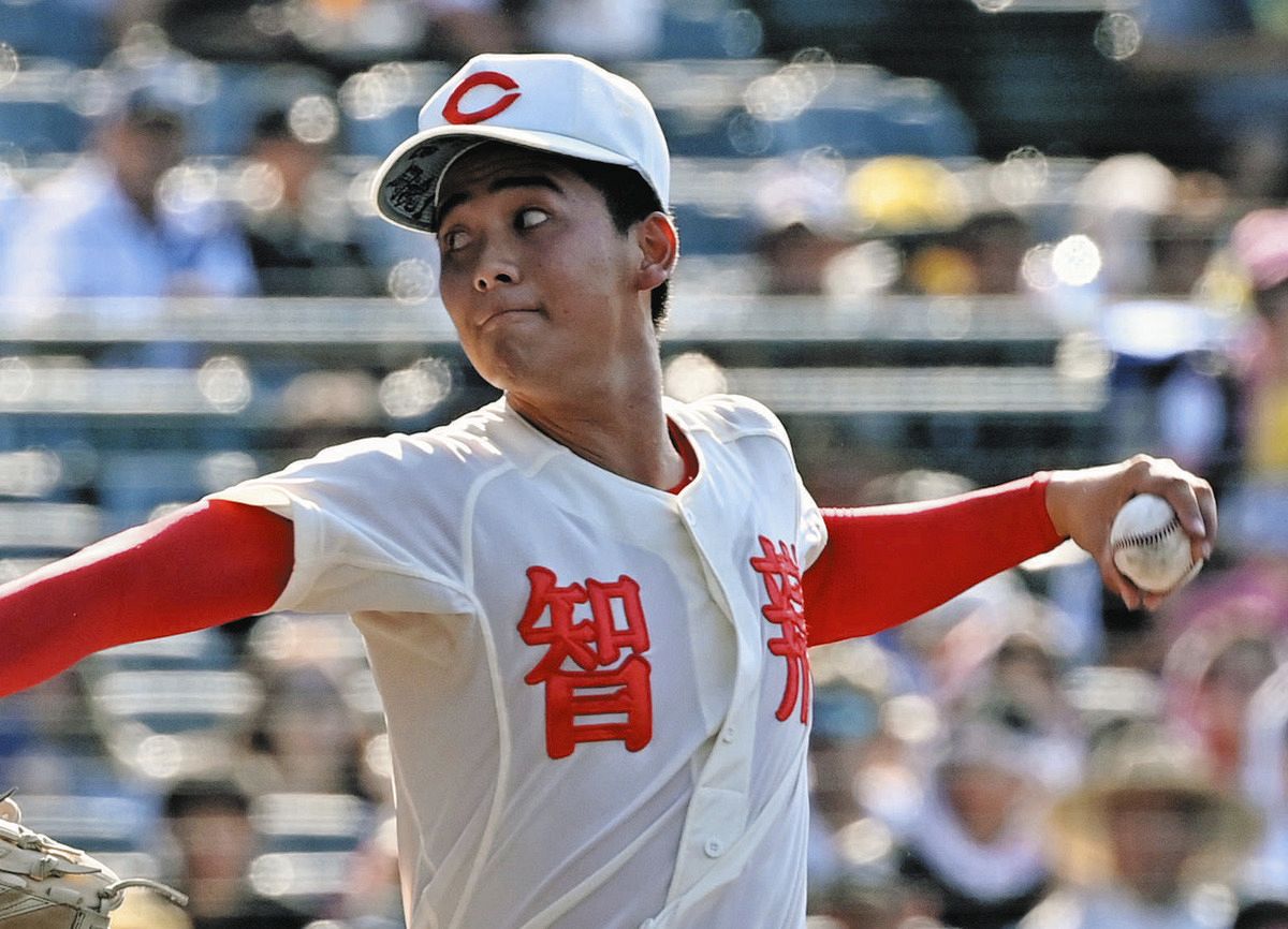 智弁学園エース・田近楓雅、宝刀「チェンジアップ」さえて健大高崎の4