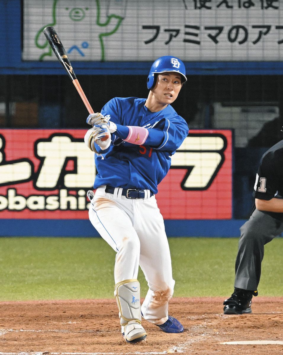 中日】「自分は長距離ヒッター」18歳・森駿太が有言実行の初安打