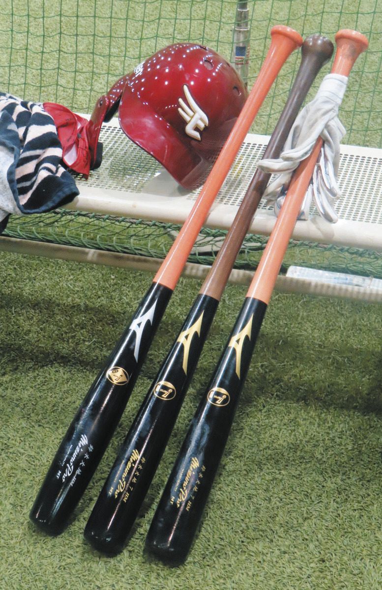 楽天イーグルス　鈴木大地選手直筆サイン入り実使用バット イーグルス鈴木大地選手直筆サイン入り実使用バット