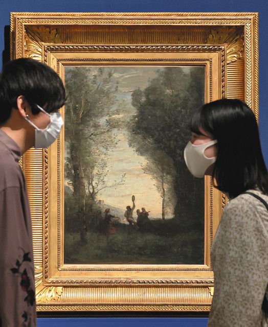 柔らかな光 感じて 名古屋市美術館「コローから印象派へ」展：中日新聞Web