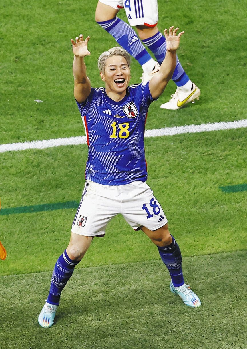 日本、ドイツ撃破 「因縁」ドーハで金星、浅野決勝弾：中日新聞Web