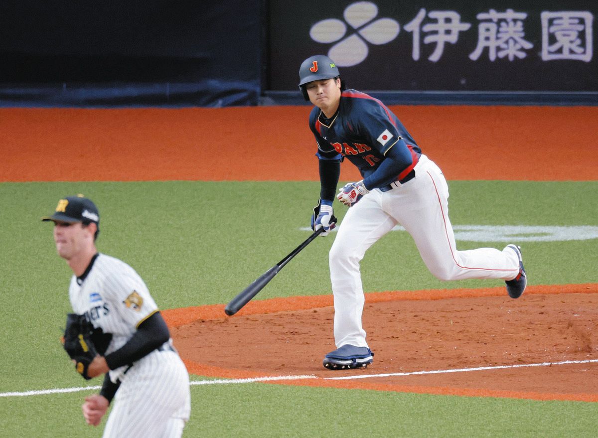 侍ジャパン・大谷翔平、第3打席で代打お役御免 2戦5打数ノーヒットで