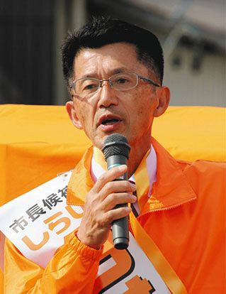 新城市長選の２候補 力強く第一声 中日新聞web