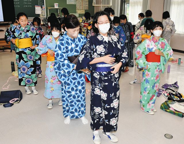 浴衣 ショップ 着付け 中学生