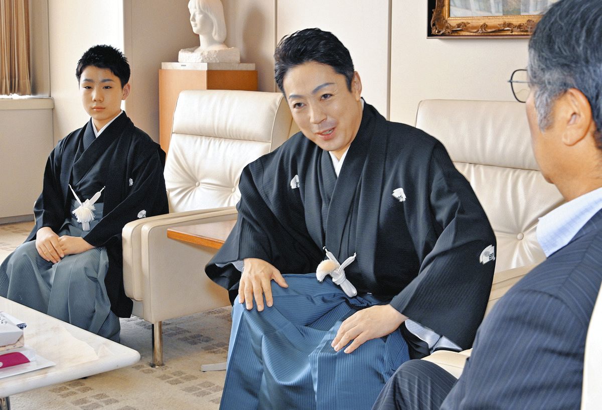 御園座で襲名披露興行、尾上菊五郎さんらPR「華やかな演目、一生懸命