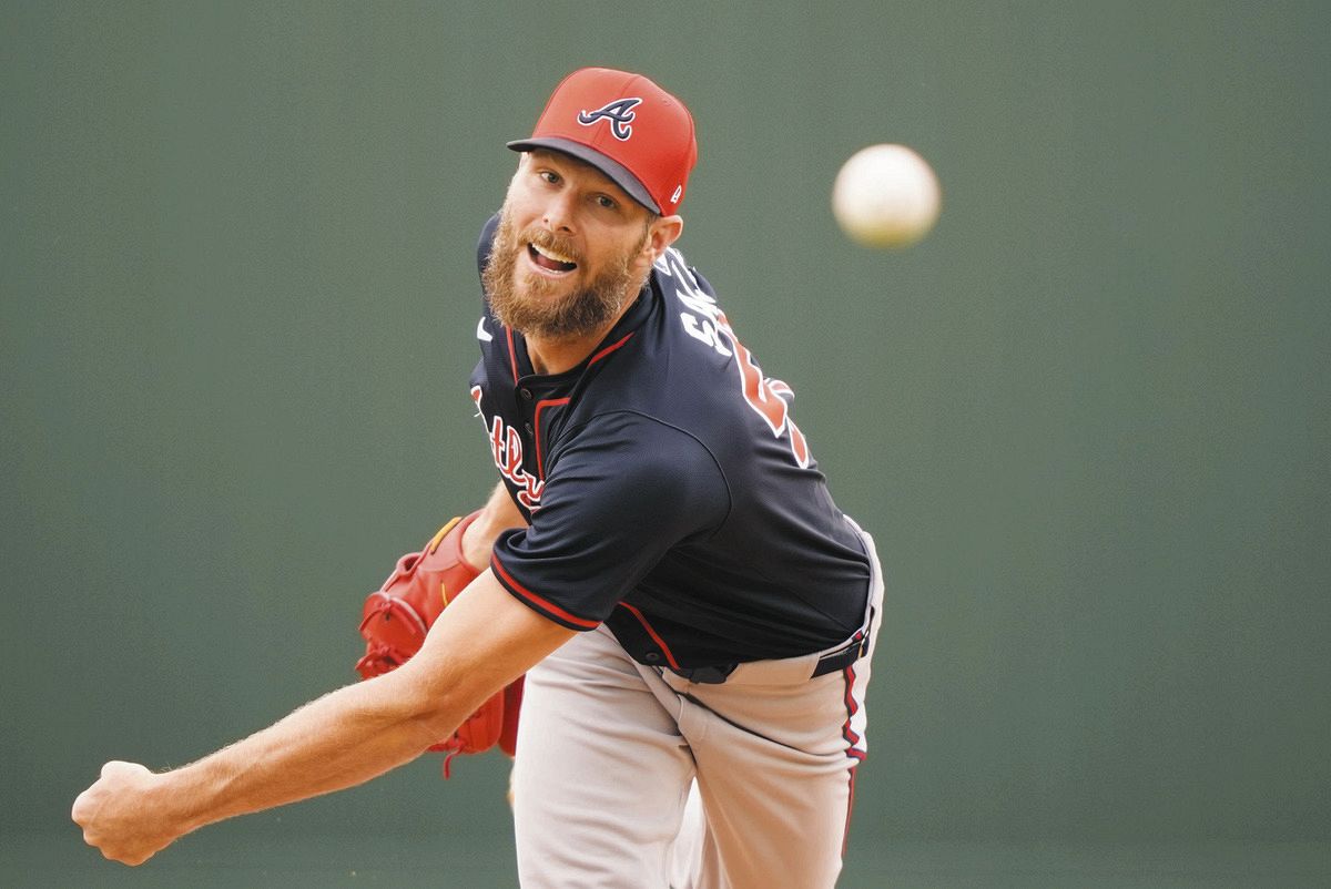 Ｈ*様 MLBボブルヘッド、クリス・セール、アトランタ・ブレーブス、サイ・ヤング 35歳でサイ・ヤング賞を受賞したクリス・セールでも緊張？2