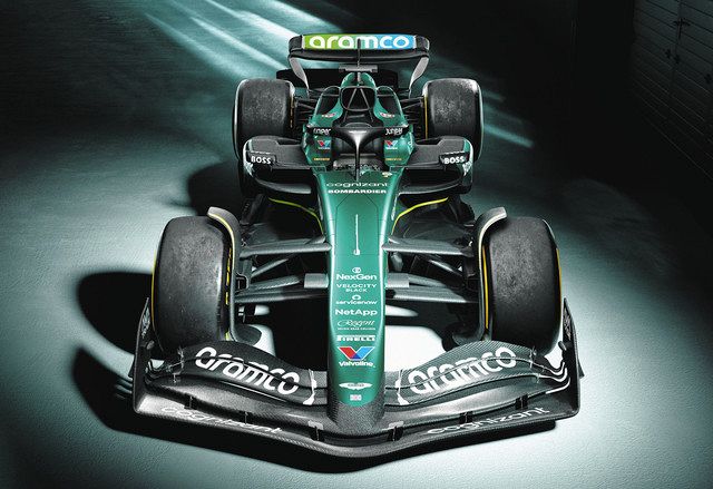 スパーク アストンマーティン AMR24 F.アロンソ 2024 日本GP アストンマーチンF1、”作動領域”拡大の2024年新車「AMR24」発表