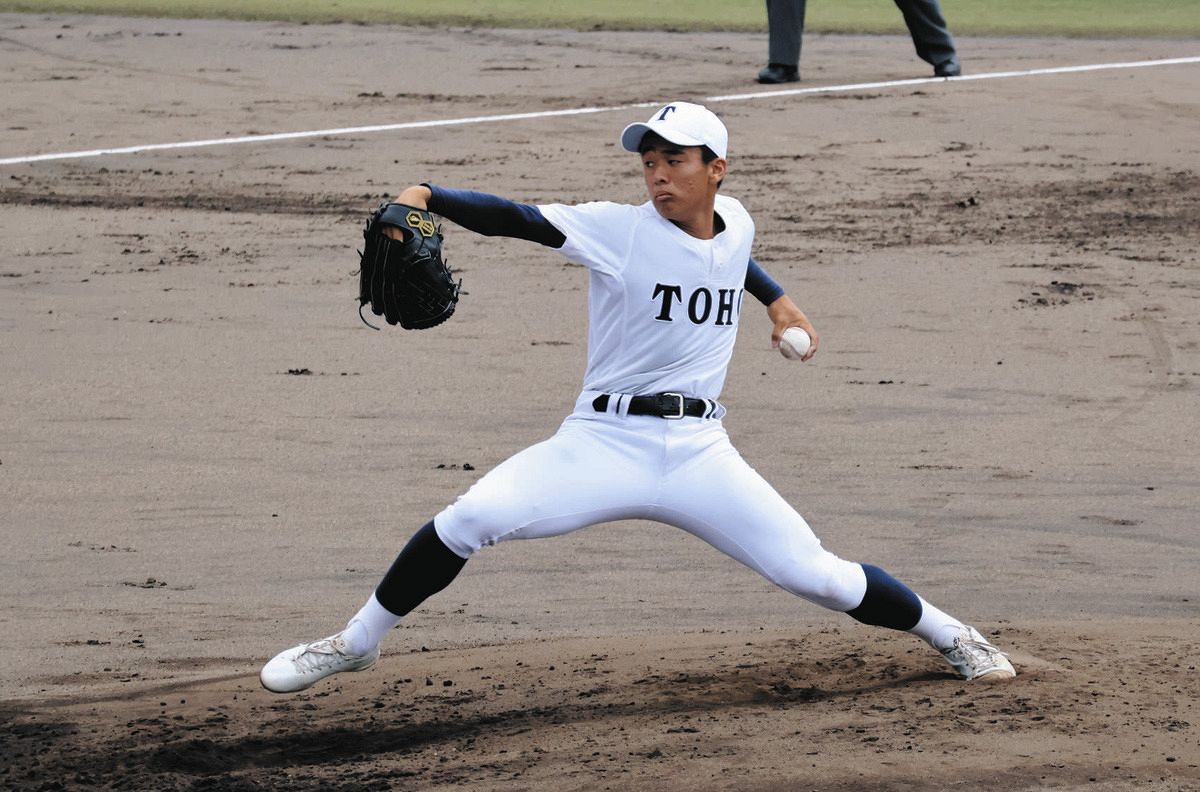 東邦、大成にコールド勝ち エース・宇佐美が6イニング無四球無失点の