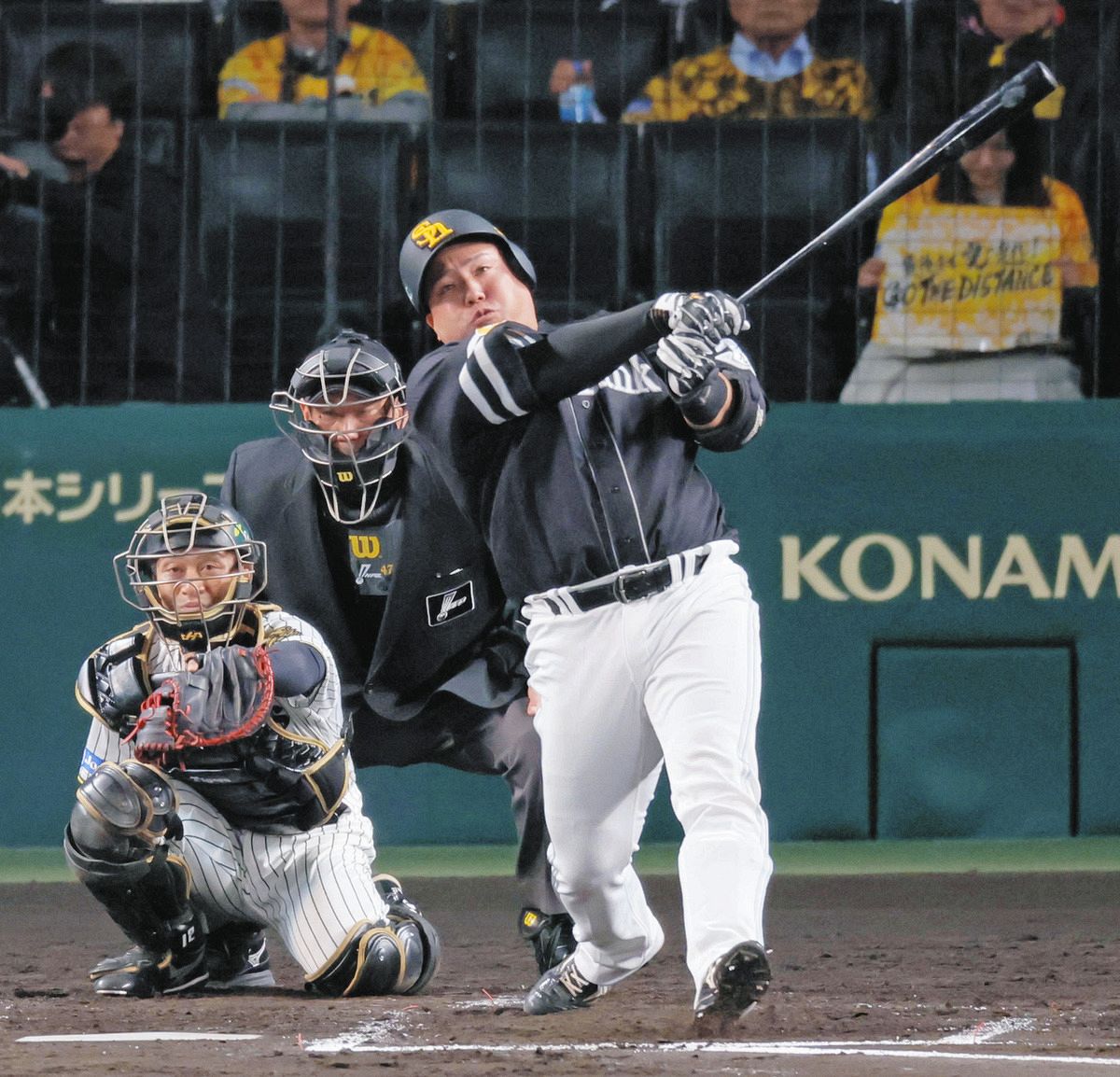 ソフトバンク・山川穂高が2試合連発の同点ソロ！ 阪神・才木の