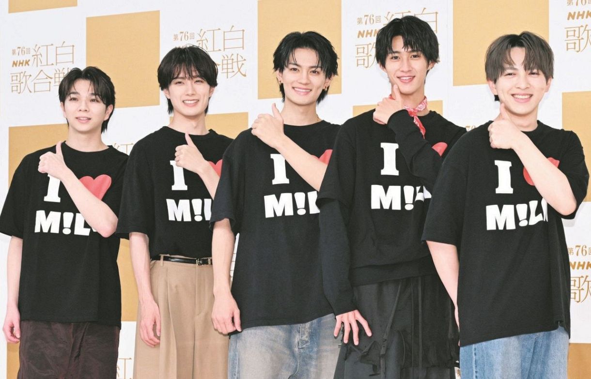 紅白リハ】今年”ビジュイイじゃん”が大バズりのM！LK、結成10周年に