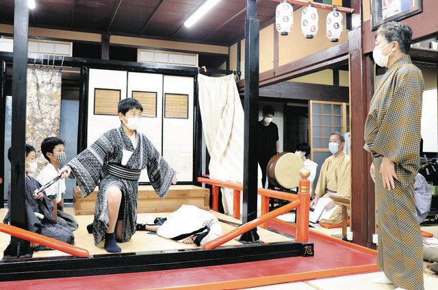 子ども歌舞伎 披露へ全力稽古１カ月 ８日から米原曳山まつりで 中日新聞web