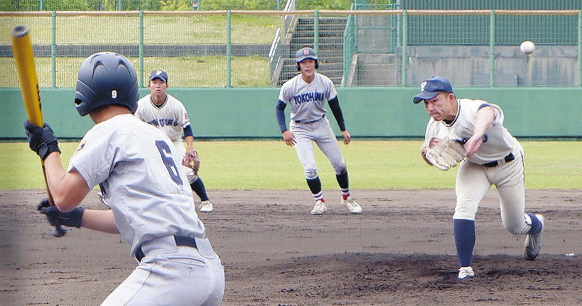 創部１００周年記念試合熱く 福井商高野球部、横浜と対決：日刊県民福井Web