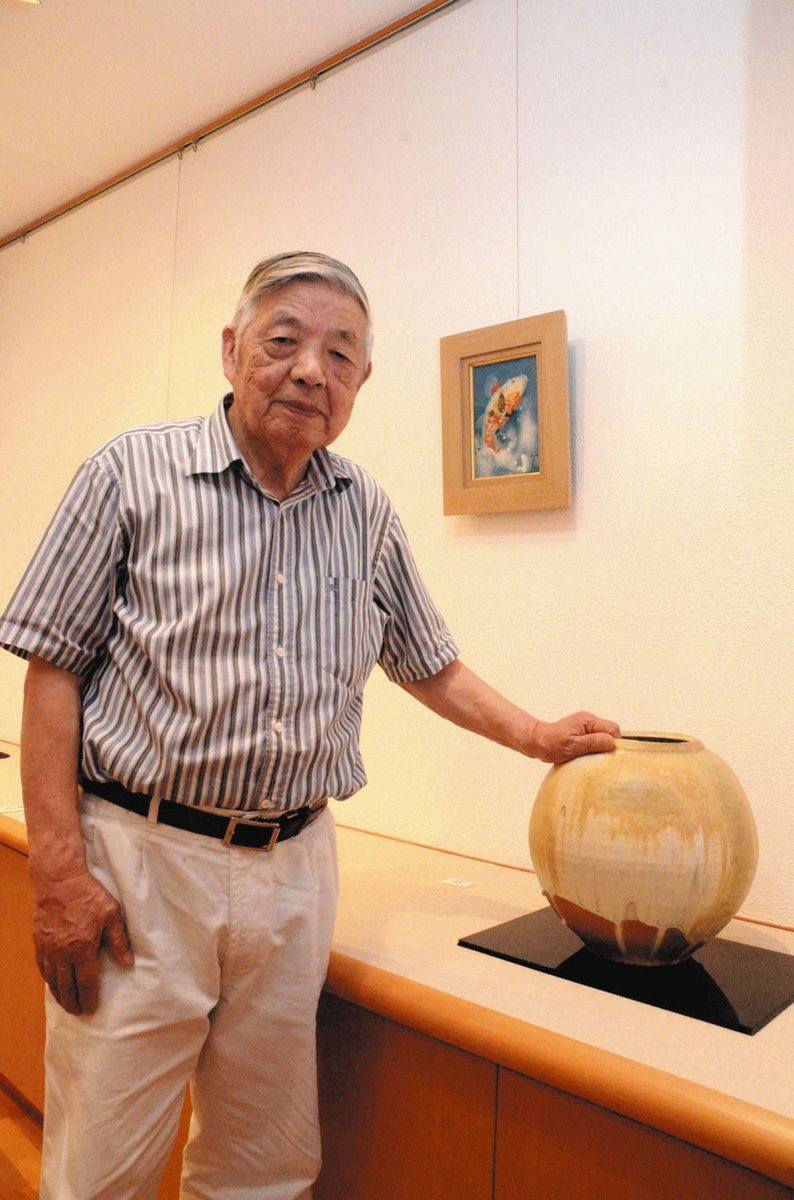 人間国宝 加藤孝造 鉄釉花入 加藤 孝造の作品一覧-公益社団法人