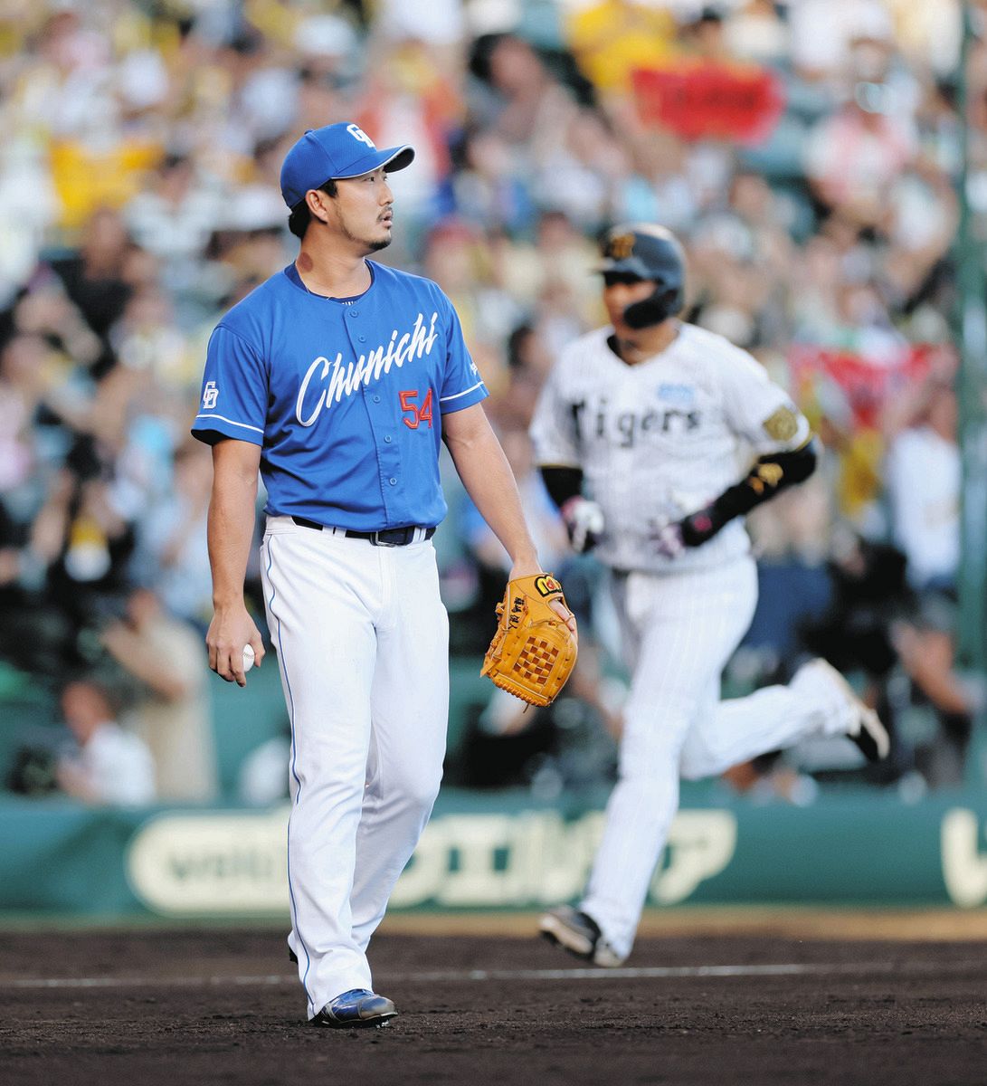 中日・藤嶋健人、初の60試合登板も阪神・大山に3ラン被弾「来季にも