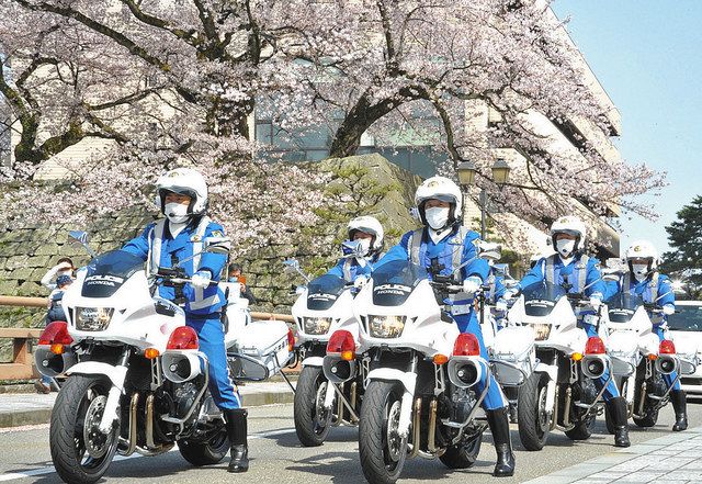 飲酒 あおり 見逃さない 県警白バイ隊が出動式 中日新聞web