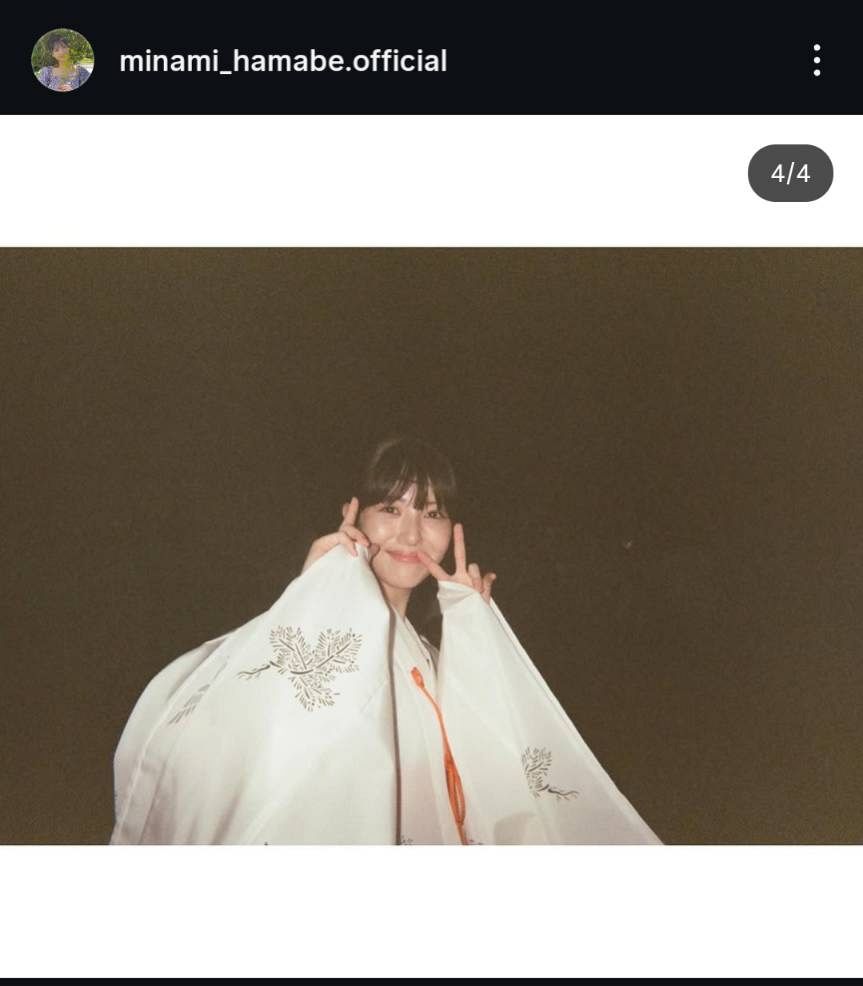 ◇浜辺美波、巫女姿のオフショット【写真】：中日スポーツ・東京中日