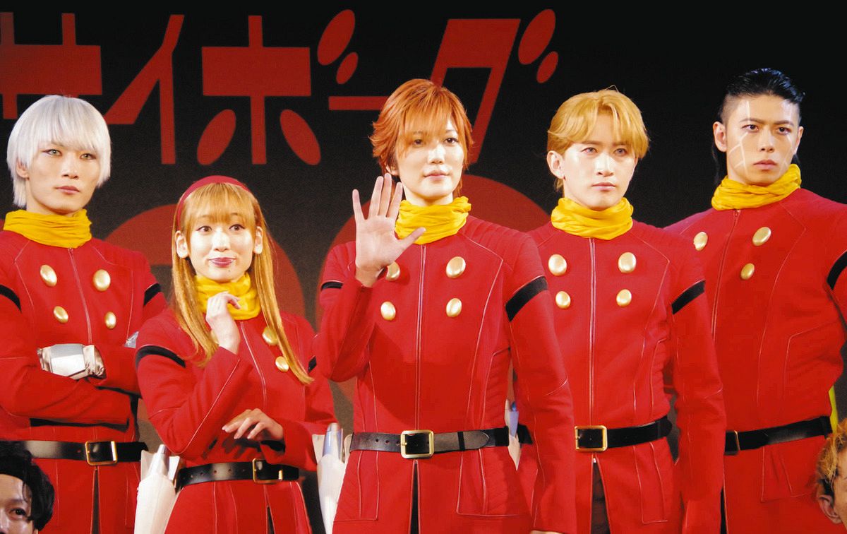 七海ひろき「とにかく熱い舞台に」主演舞台「サイボーグ009」続投に