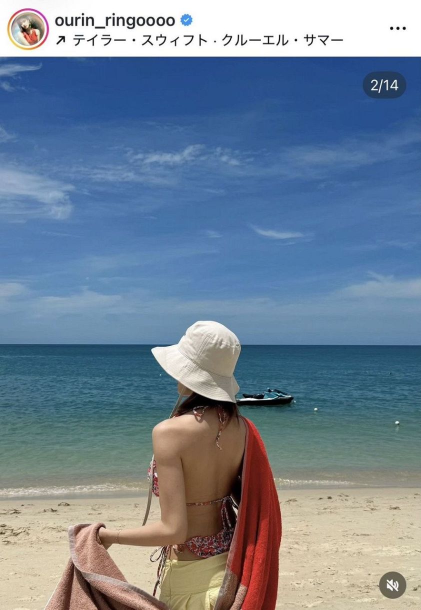 王林のインスタグラムより