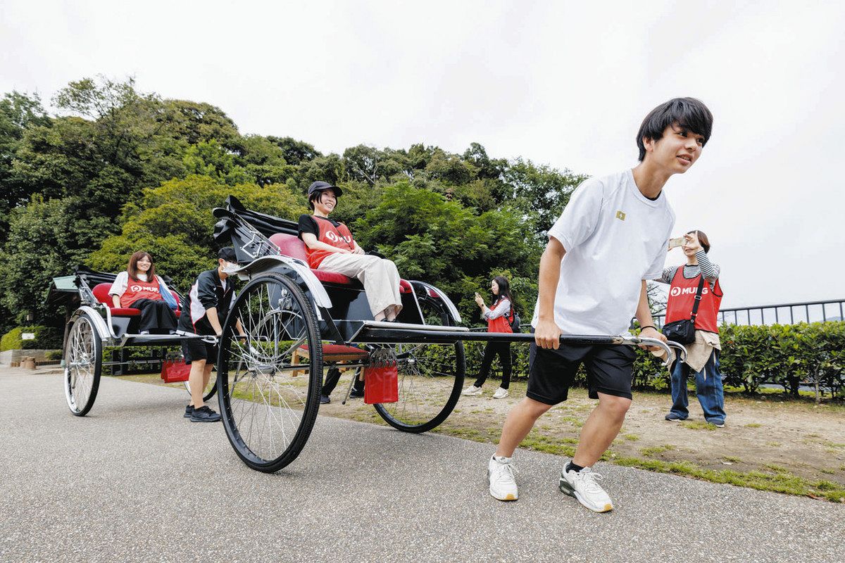人力車の引き手どう増やす？ 犬山総合高3年生が議論：中日新聞Web