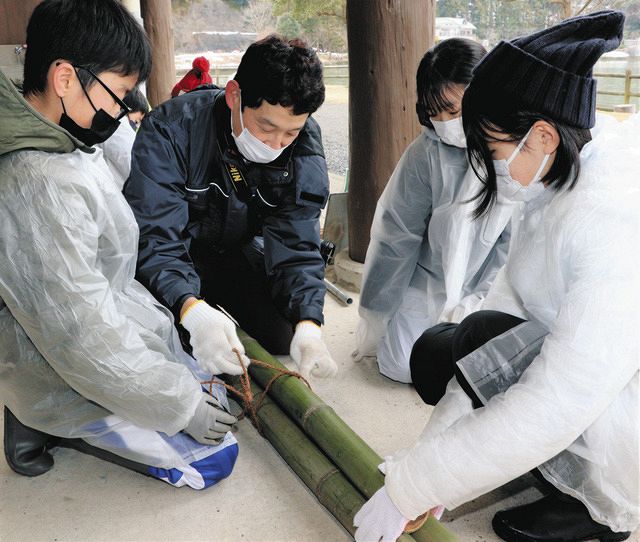 ウナギ筒漁の漁具贈る 三方小児童、台風で流失知り製作：中日新聞Web