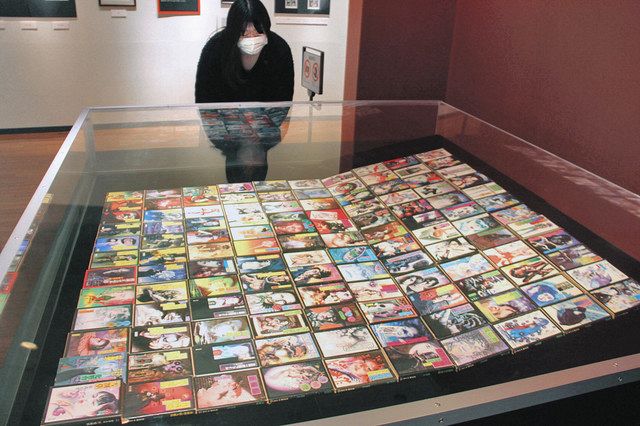 恐ろしくも美しい世界描く 横溝小説の表紙画担当・杉本さん ：日刊県民