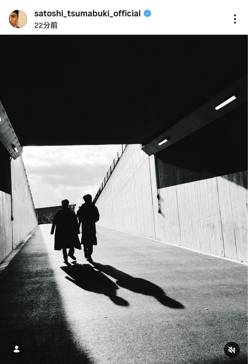 ◇『ザ・ロイヤルファミリー』妻夫木聡＆目黒蓮、＃ぶきめめ 2ショット