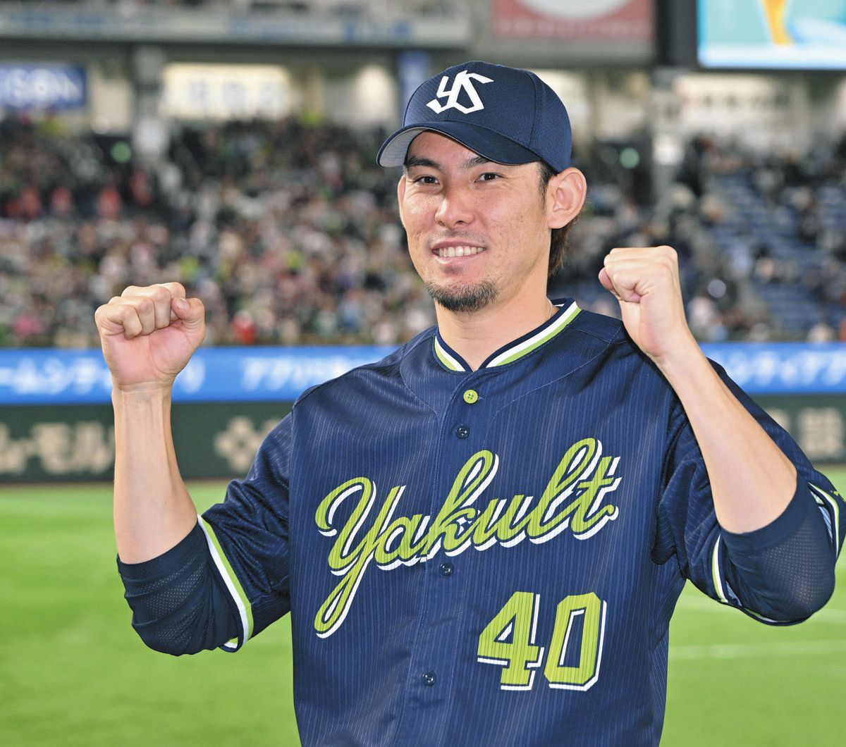 ヤクルト・高梨裕稔、7イニング1安打無失点で今季初勝利「どの球でも